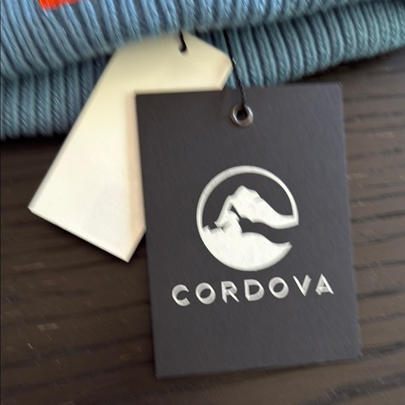 CORDOVA Men's Blue Knit Beanie - Picture 2 of 4